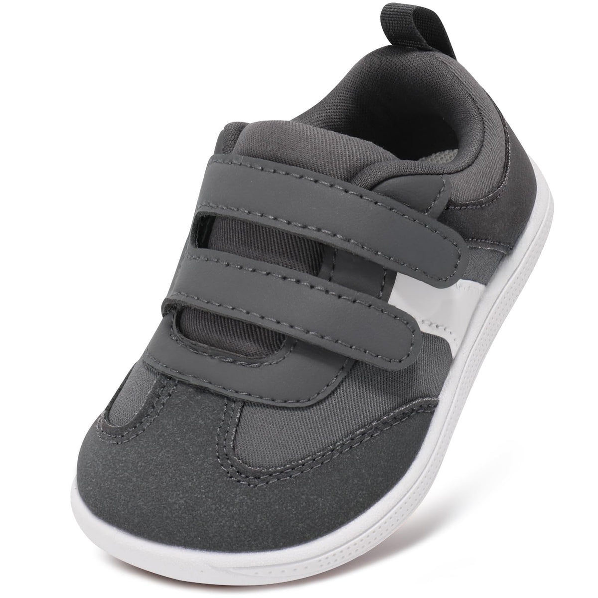 STQ KIDS Toddler Wide Toe Box Shoes Boys Barefoot Shoe Navy White Size 7