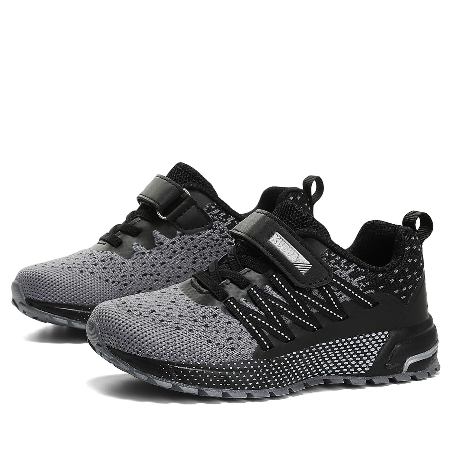 KUBUA Kids Sneakers Lightweight Boys Girls Tennis Shoes