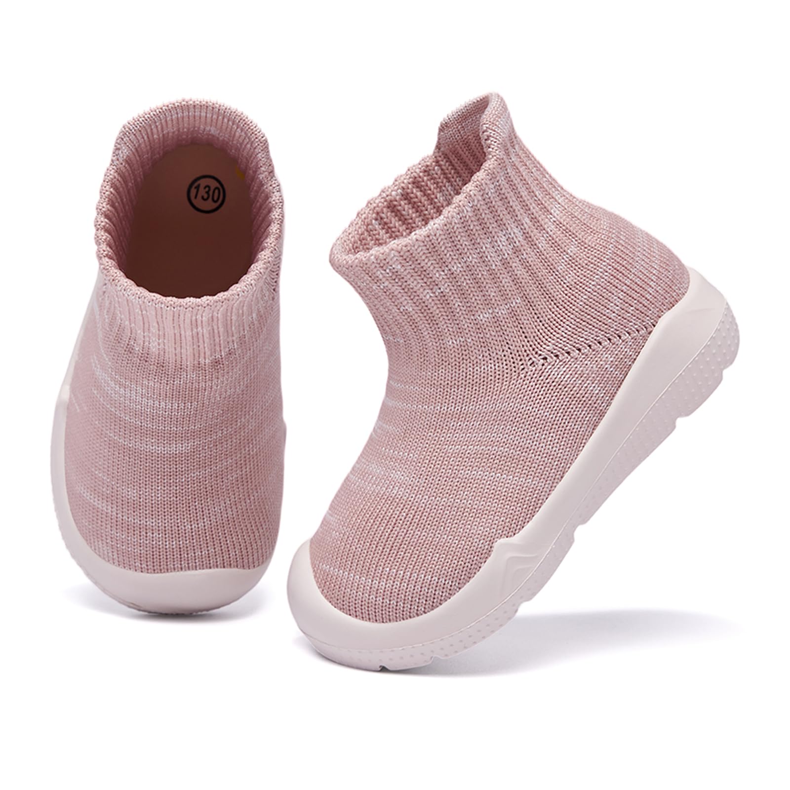 MORENDL Toddler Sock Shoes Baby Walking Shoes Infant Slippers Boys & Girls Non-Slip Sneakers