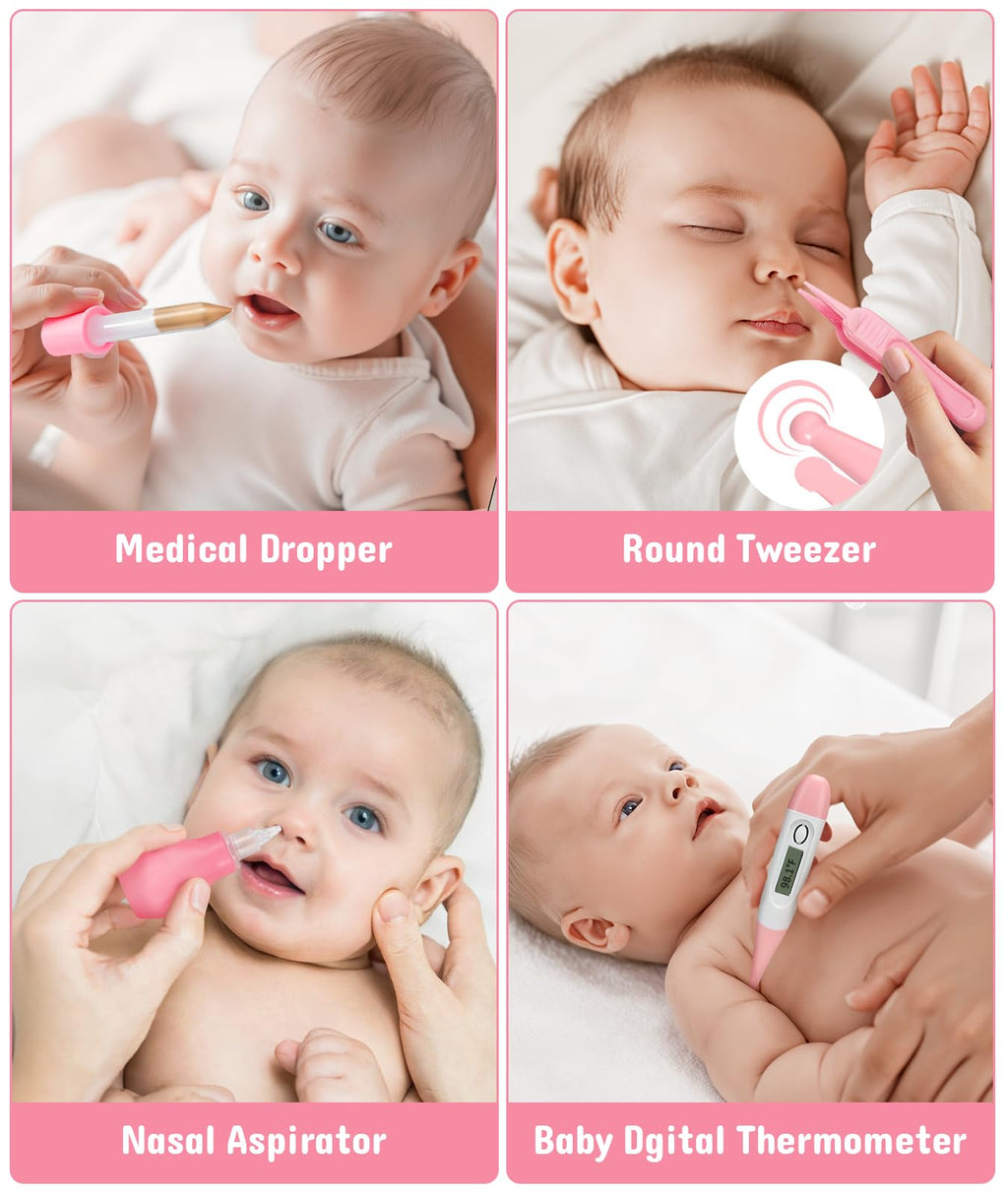 YASEW Baby Grooming Kit with Electric Nail Trimmer, Newborn Essentials