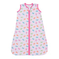 LollyBanks Baby Sleep Sack for Girls, 100% Cotton Comfortable Sleep Sack 18-24 Months with 2-Way Zipper, Soft and Lightweight 0.5 TOG Baby Wearable Blanket, Baby Essentials (Macaron Print)