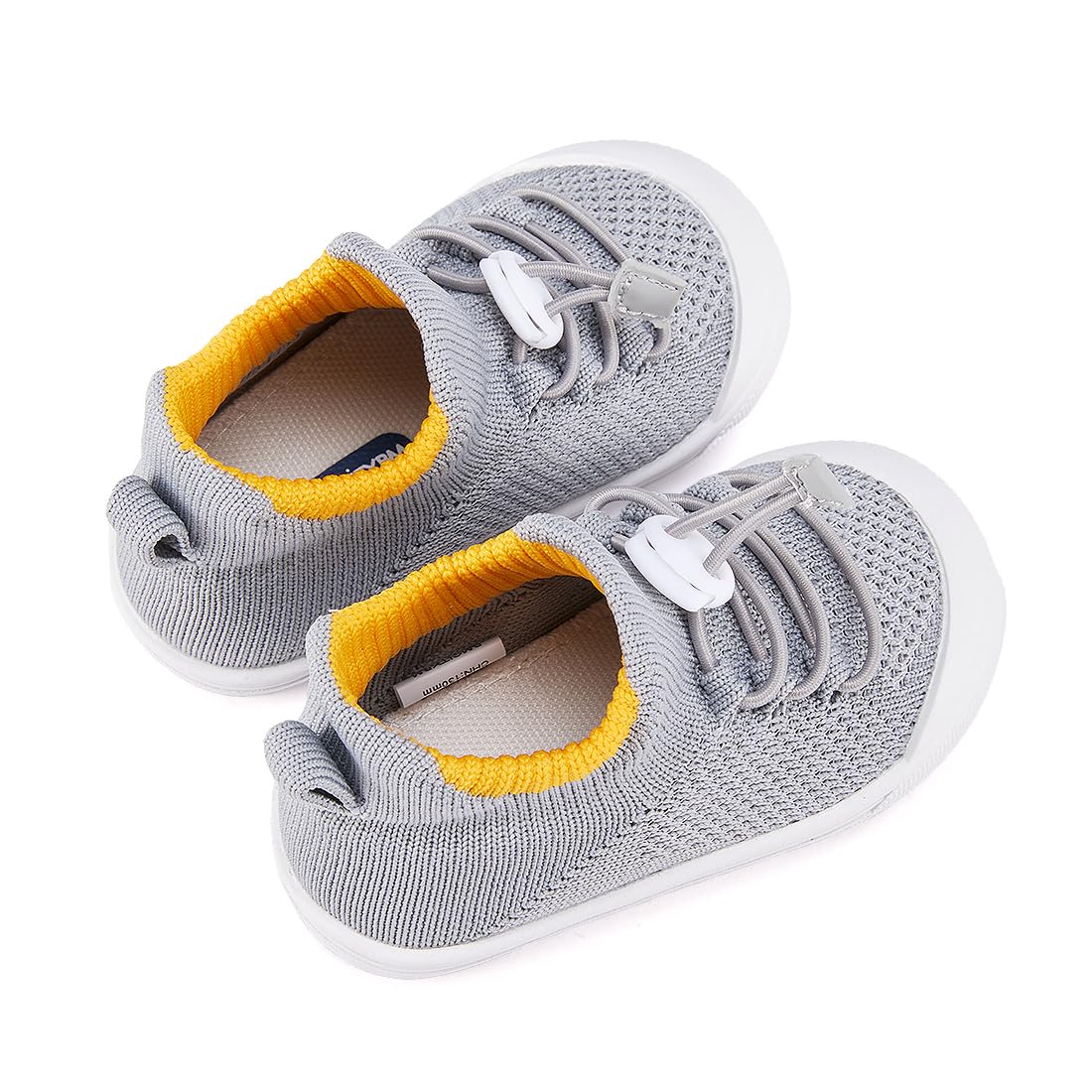 BMCiTYBM Baby Walking Shoes First Infant Sneakers Grey Size 18-24 Months