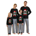 Awoscut Christmas Family Matching Pajamas Christmas Pjs Holiday Nightwear Sleepwear Sets Long Sleeve Pjs(kz-2, Mom, L)