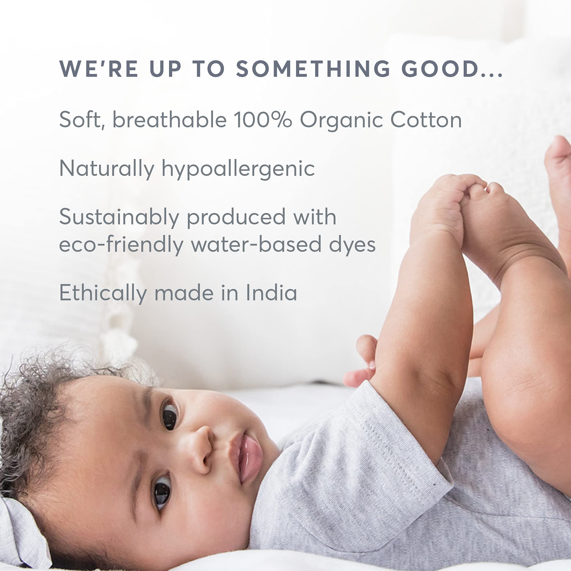 Colored Organics KENDI Organic Cotton Zip Sleeper - Truffle 12-18M