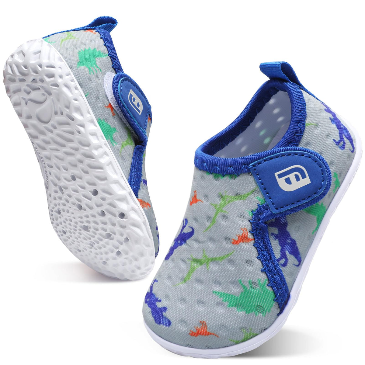 Baby Boys Girls Water Sports Shoes Barefoot Kids Aqua Sneakers Beach Swim Shoes White 0-6 Months Infant