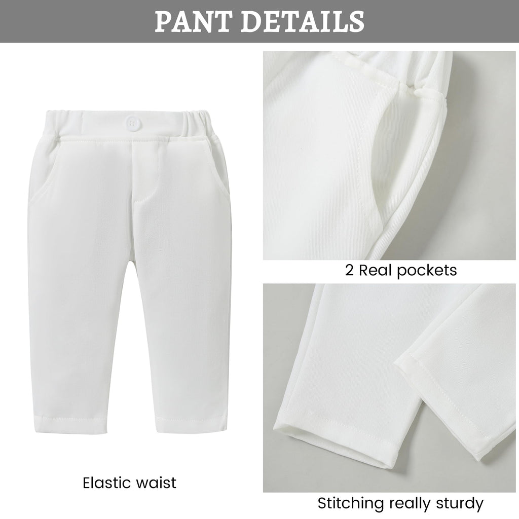 SANMIO Baby Boy Baptism Outfit Baby Boy Suits Christening Sets 0-24M