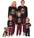 Awoscut Family Christmas Pajamas Matching Pajamas for Family, Xmas PJs Sets Holiday Sleepwear(#a-2, Mom, 3XL)