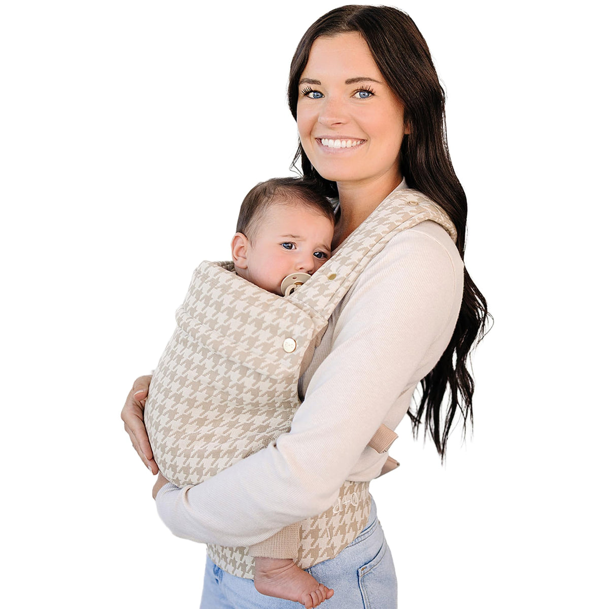 Ergonomic Hip-Healthy Baby Carrier, Front and Back Carry, 7-35 lbs, Olive