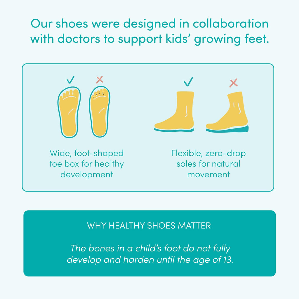 Ten Little First Walker Baby Walking Shoes, APMA-Accepted Cotton Sneakers