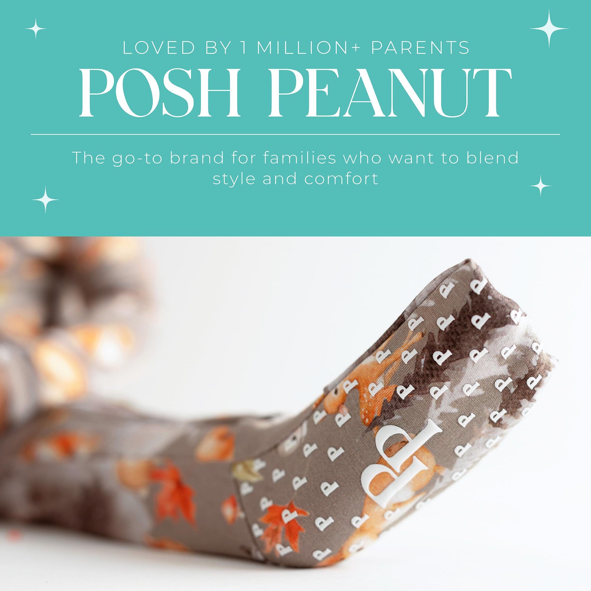 Posh Peanut Convertible Baby Sleepers, Boy Toddlers Footless Pajamas