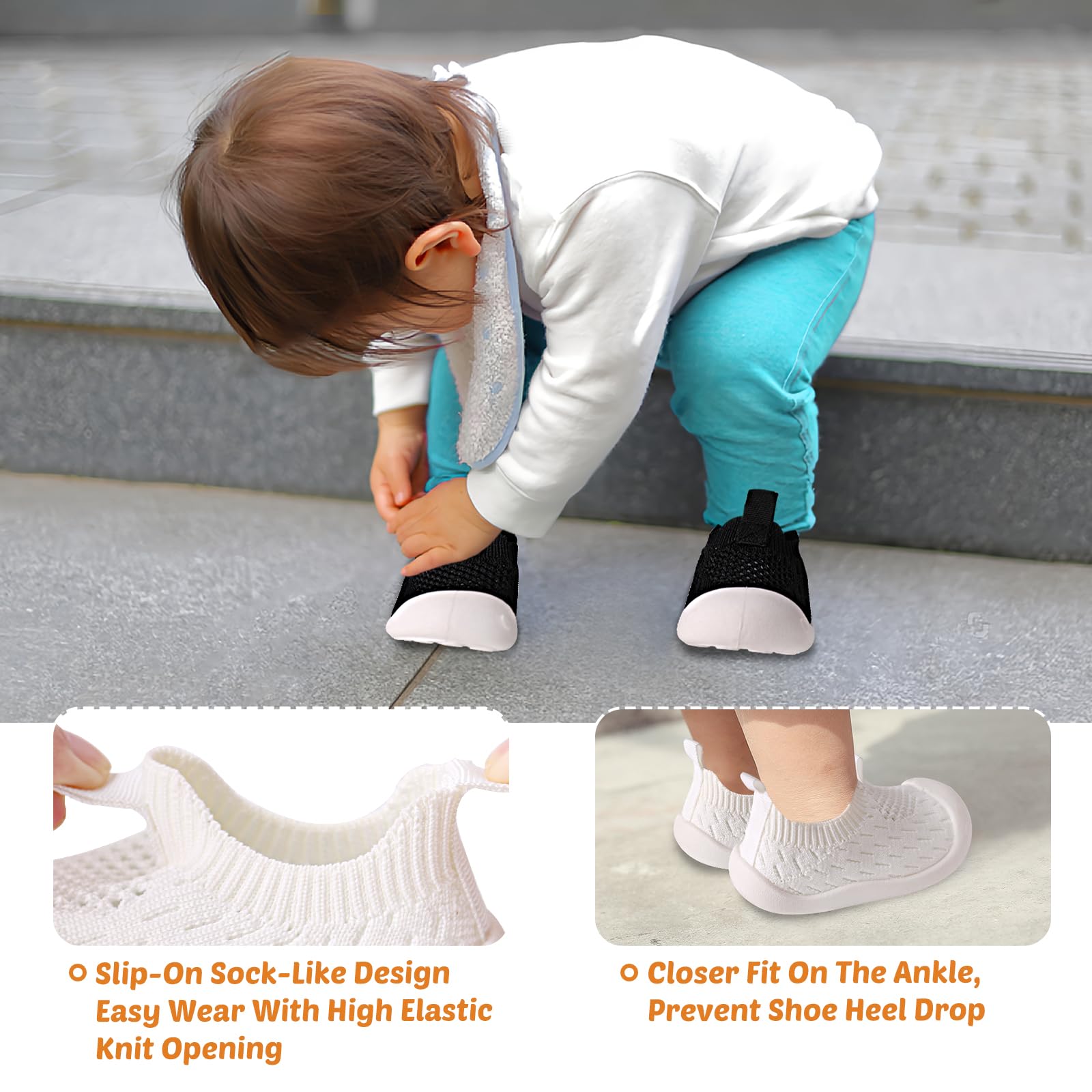Baby Boy First Walking Shoes Girl Toddler Soft Sole Breathable