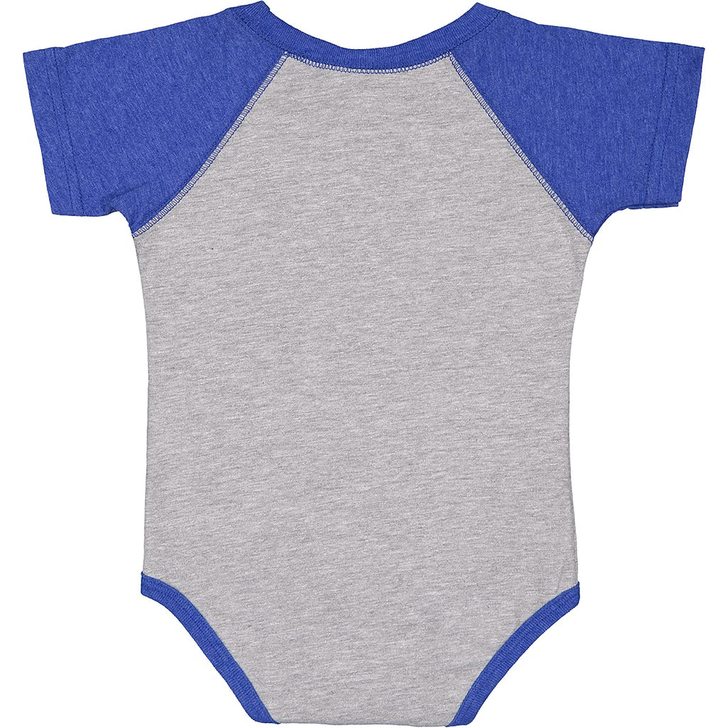 inktastic Grandma's Little Caddy Golf Baby Bodysuit 12 Months Baseball Heather and Royal 22b10
