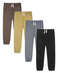 GFQLONG Toddler Boys Cotton Pants Lightweight Summer Casual Joggers, 8-9Y