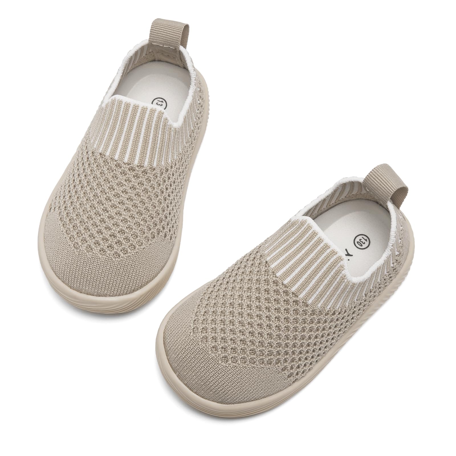 MORENDL Toddler Shoes Baby Walking Sock Shoes Non-Slip Breathable Boys & Girls Sneakers Infant Tennis Shoes