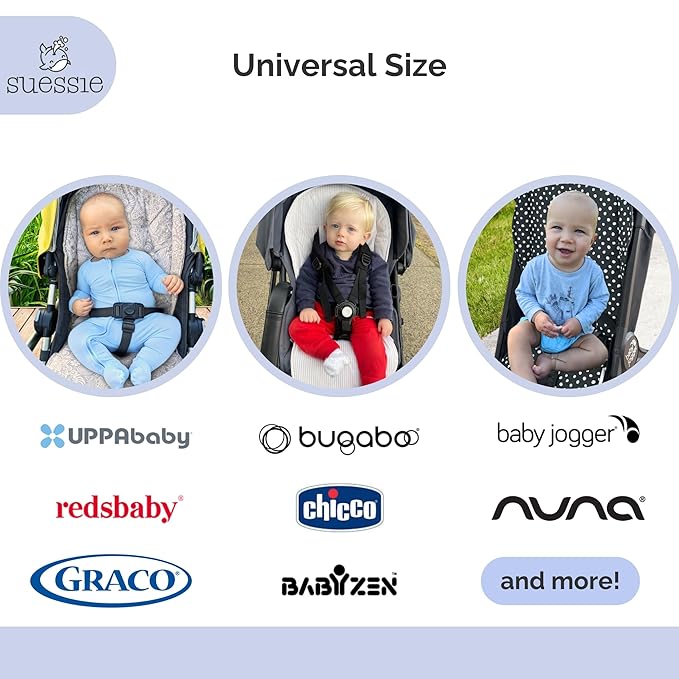 Suessie Stroller Liner - Universal and Reversible Seat Insert, Sweet Dreams