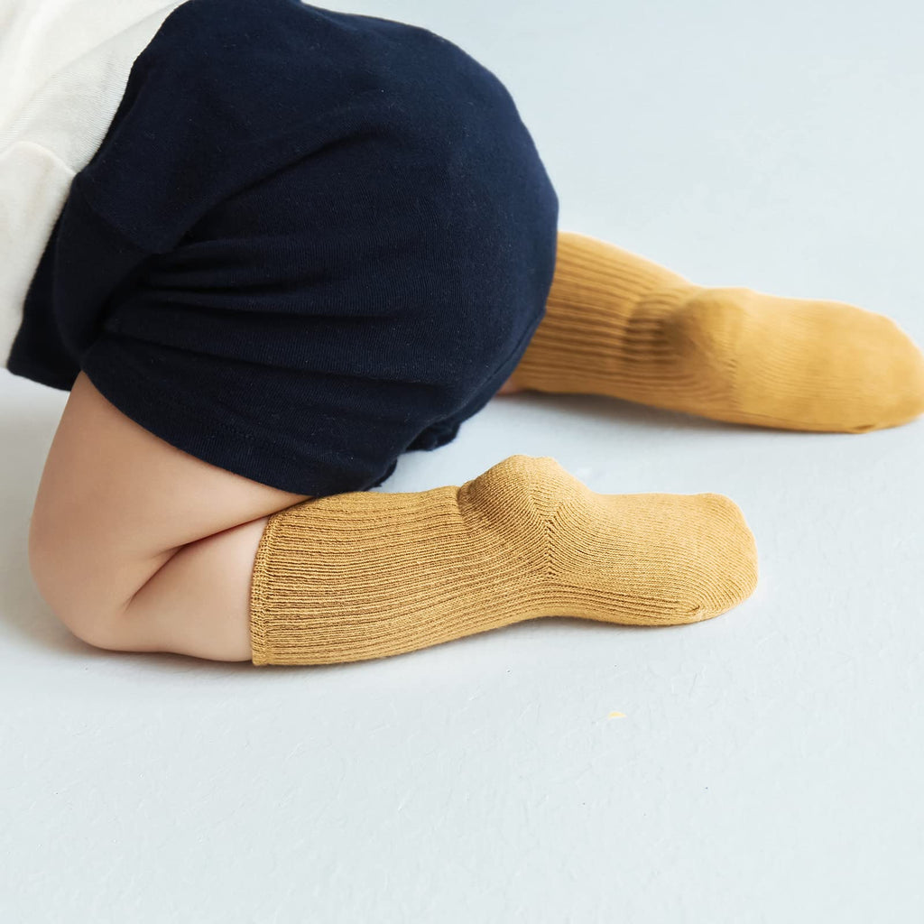 SHARELY SHEEP Toddler Socks Unisex Baby Crew Socks for Infant Boys Girls Stretchy Cotton Socks Stocking Stuffers for Kids Gift 0-36 Months