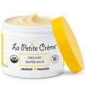 La Petite Creme Diaper Balm - Healing & Nourishing Diaper Rash Cream, 4 oz