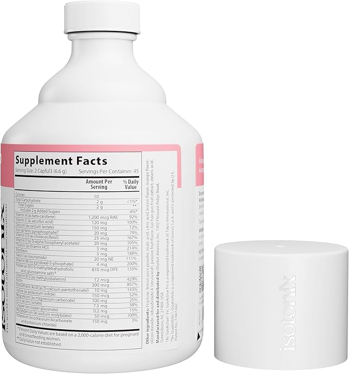 Isotonix Prenatal Activated Multivitamin, Vitamins, Helps Contribute to Healthy Pregnancy, Helps Maintain Normal Blood Pressure, Helps Maintain Healthy Skin and Hair, Market America (45 Servings)