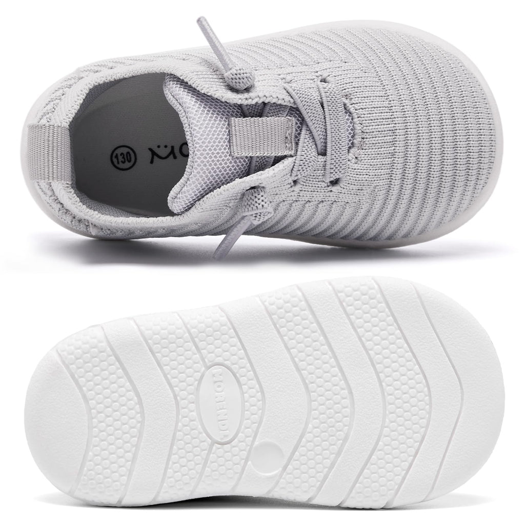 MORENDL Toddler Shoes Baby Walking Sock Shoes Infant Sneakers Boy Girl Barefoot Tennis Shoe Non-Slip Brethable