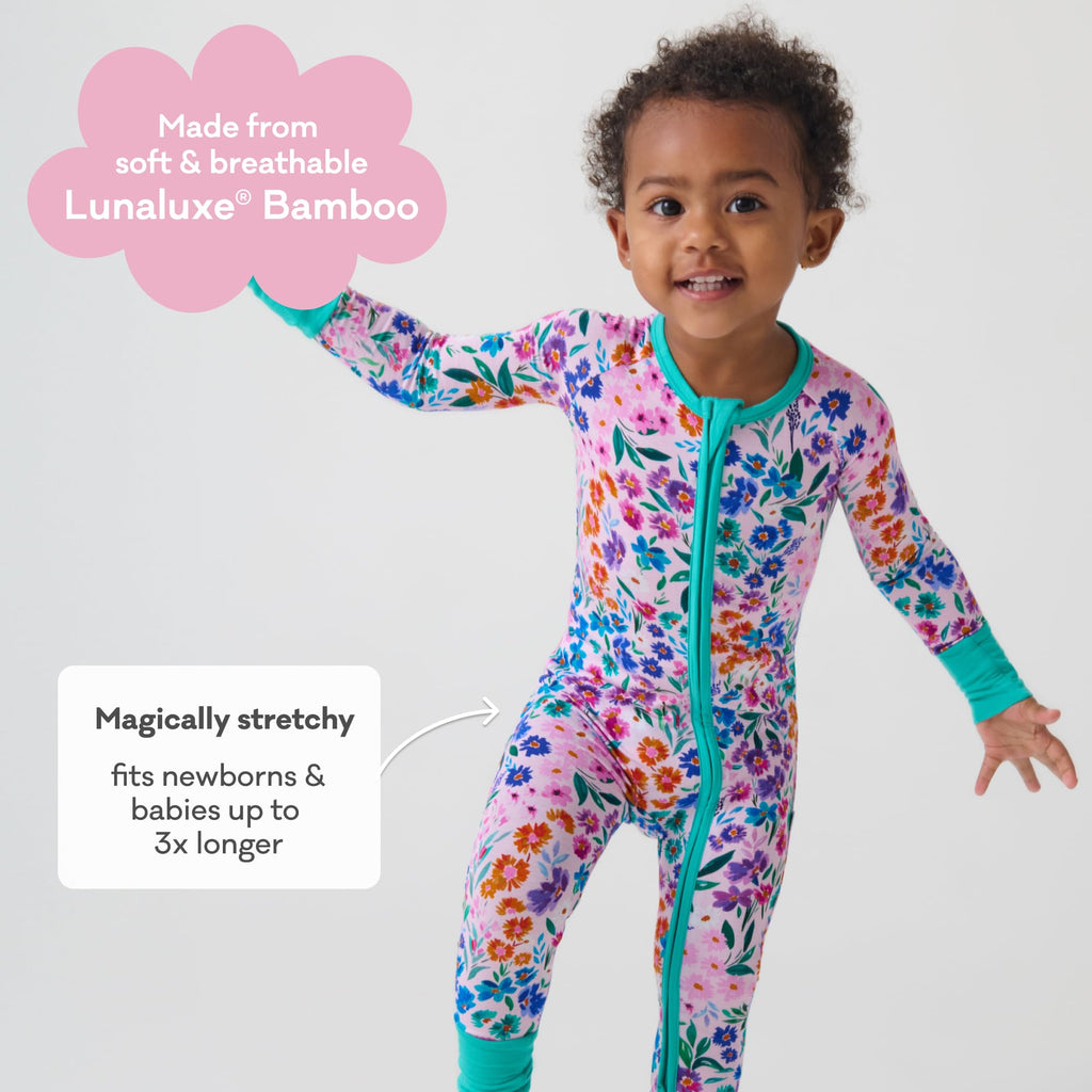 Little Sleepies Baby Pajamas, Sweet Pea, Preemie