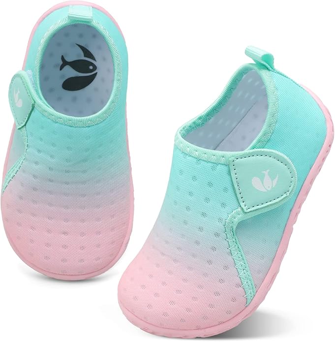 JOINFREE Baby Toddler Water Shoes Boys Girls Sandals Barefoot Kids Breathable Sneakers Shoes for Walking Running
