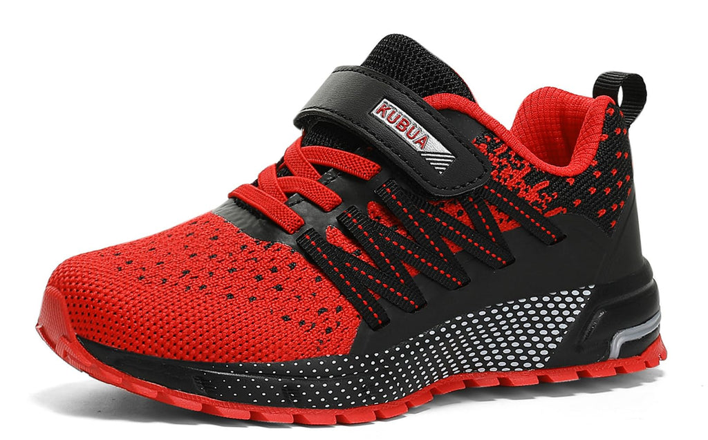 KUBUA Kids Sneakers Lightweight Boys Girls Tennis Shoes