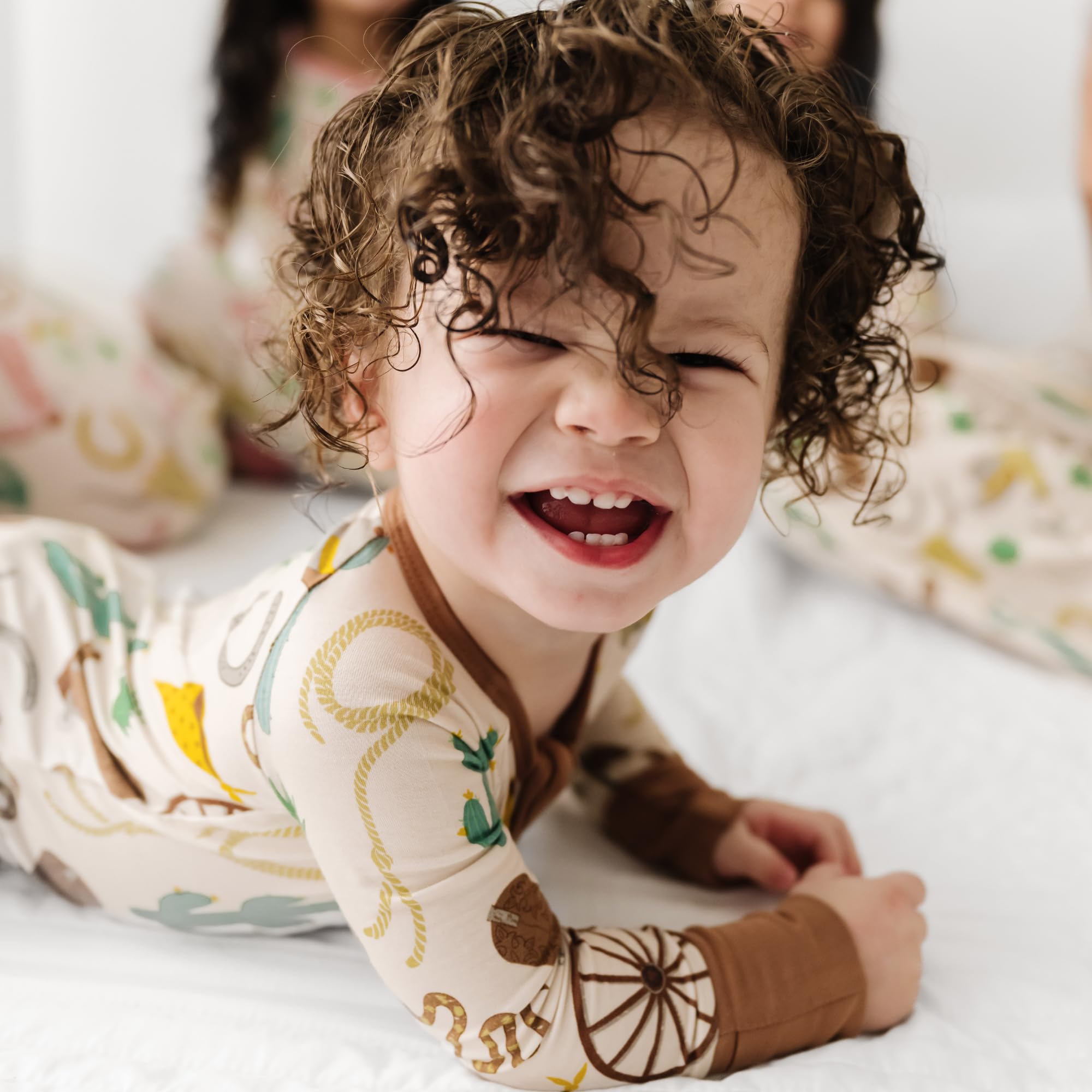 Little Sleepies Baby Pajamas, Caramel Ready to Rodeo, 2T