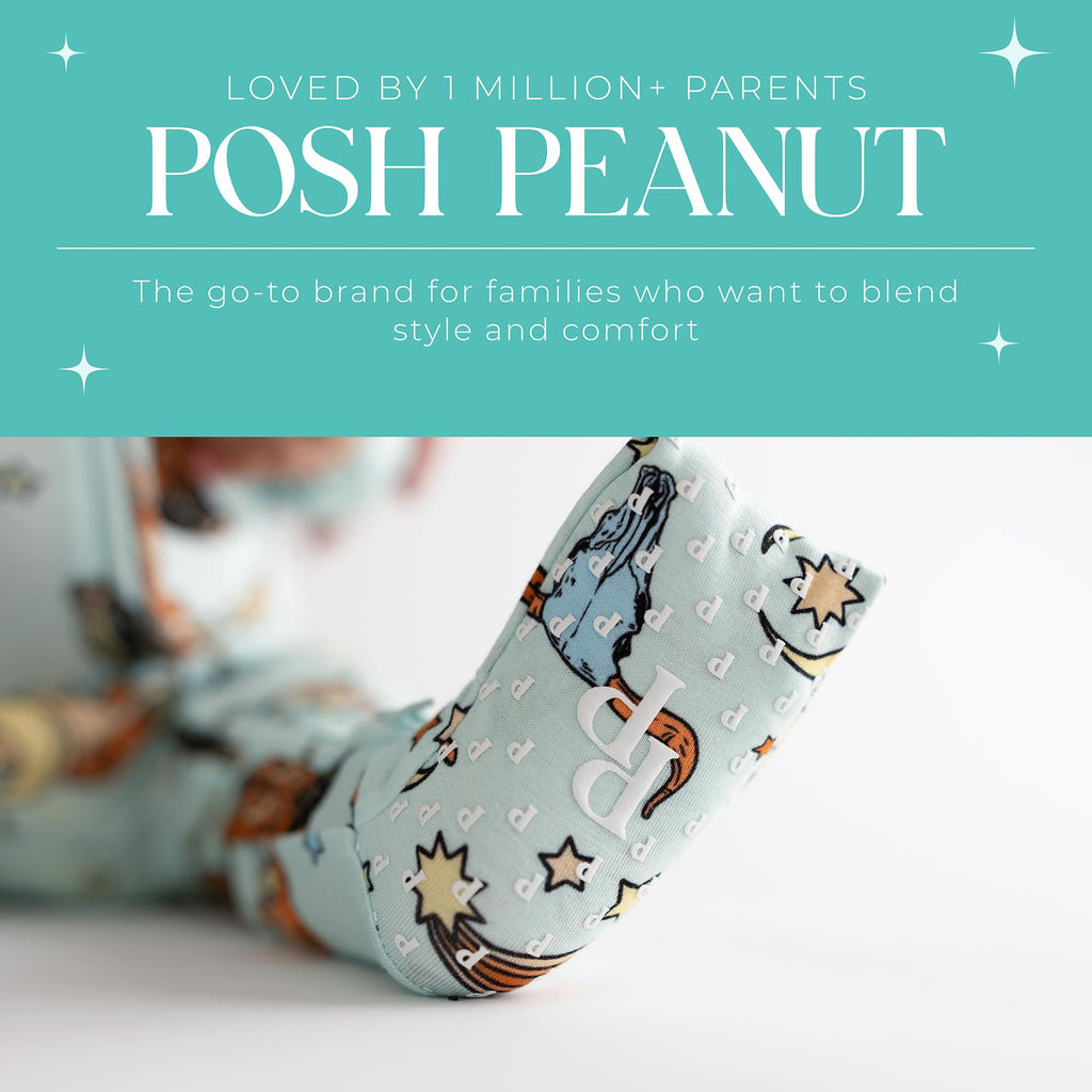 Posh Peanut Convertible Baby Sleepers, Boy Toddlers Footless Pajamas
