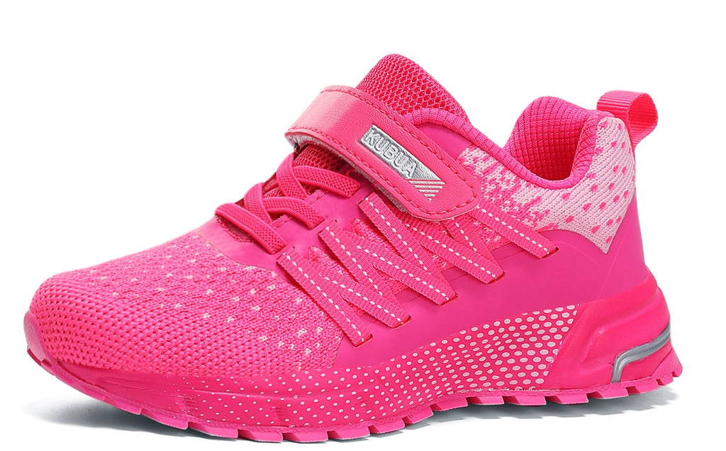 KUBUA Kids Sneakers Lightweight Boys Girls Tennis Shoes