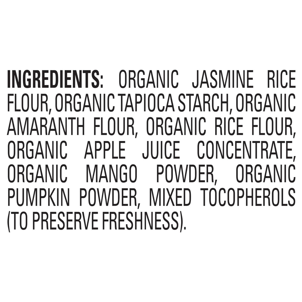Happy Baby Organics Organic Teether Crackers Gluten Free Mango & Pumpkin with Amaranth 12-0.14 oz Packs