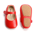 Felix & Flora Red Baby Shoes Girl 6-12 Months - Infant Baby Walking Shoes Moccasinss Rubber Sole Crib Shoes(Red,9-12 Months)