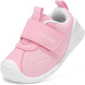 Baby Shoes Wide Toe Box Infant Boy Girl First Walker Shoe Toddler Crib Barefoot Sneakers Non-Slip Sole Soft Breathable Mesh Lightweight Walking Indoor Newborn Chubby Babies 6 9 12 18 24 Months