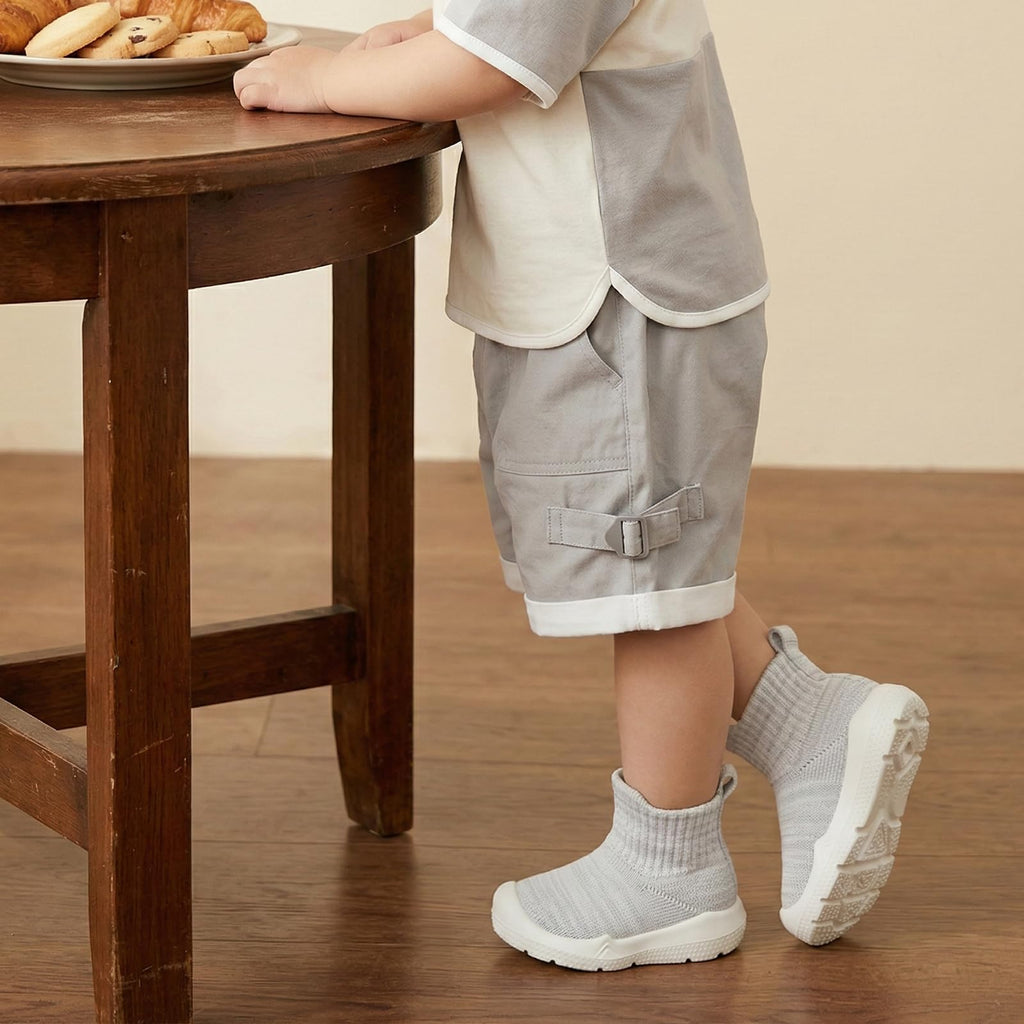 MORENDL Toddler Sock Shoes Baby Walking Shoes Infant Slippers Boys & Girls Non-Slip Sneakers