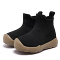 MORENDL Toddler Sock Shoes Baby Walking Shoes Infant Slippers Boys & Girls Non-Slip Sneakers Black Brown