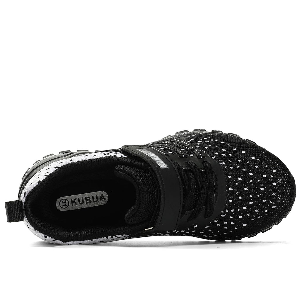 KUBUA Kids Sneakers Lightweight Boys Girls Tennis Shoes