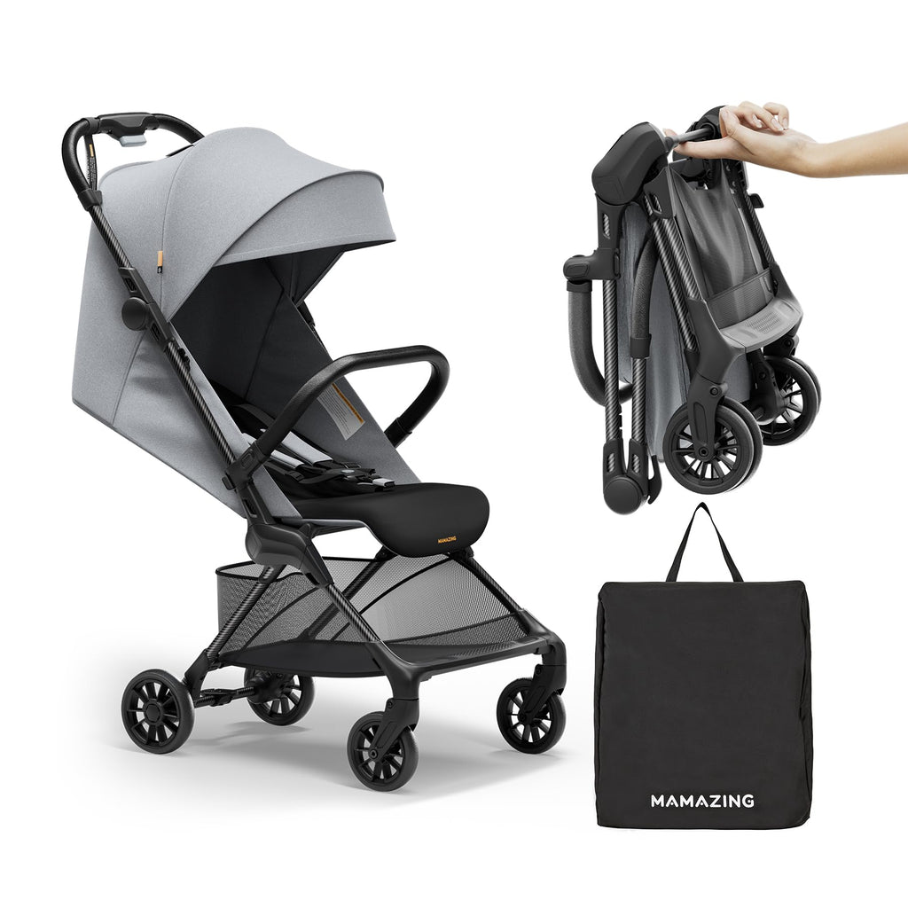 Mamazing Ultra Air X Baby Travel Stroller, Ultra-Lightweight Under 10 lbs