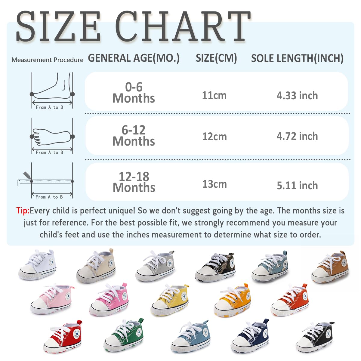 Meckior Save Beautiful Baby Girls Boys Canvas Sneakers Soft Sole High-Top Ankle Infant First Walkers Shoes