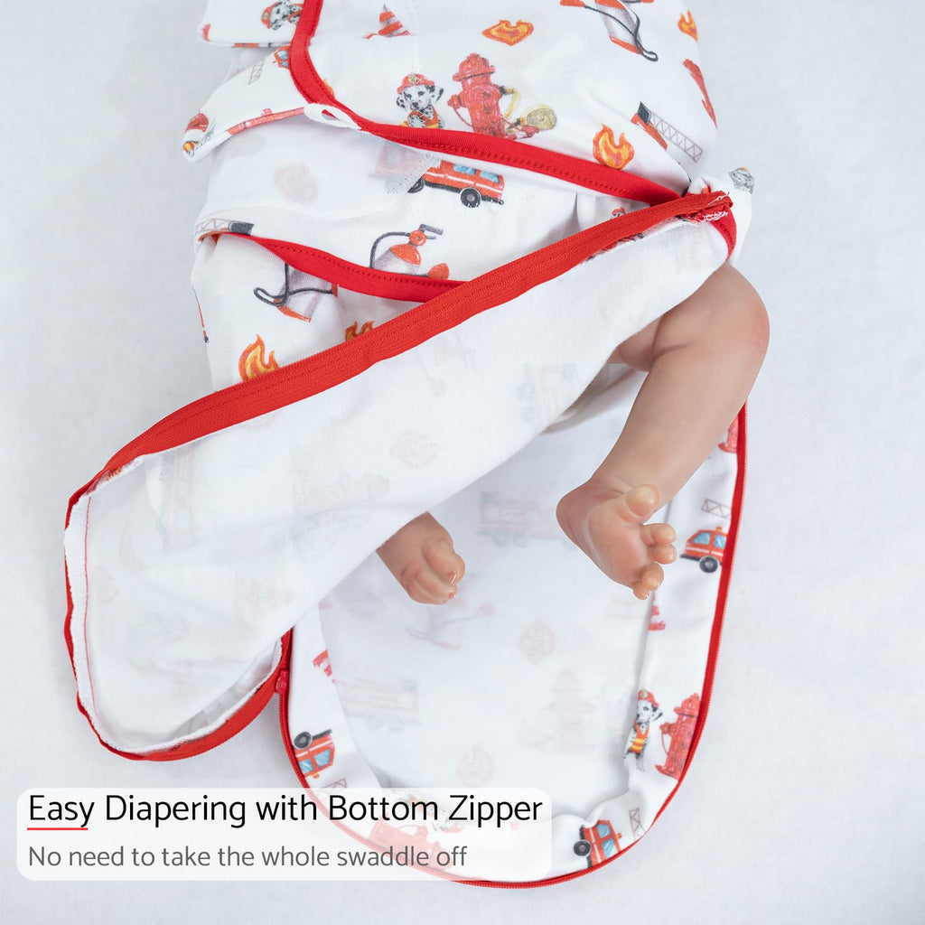 LollyBanks Newborn Swaddle,100% Organic Cotton Baby Swaddle for Newborn