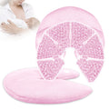 Hot Cold Gel Bead Breast Therapy Pack, Breast Ice Packs for Breastfeeding