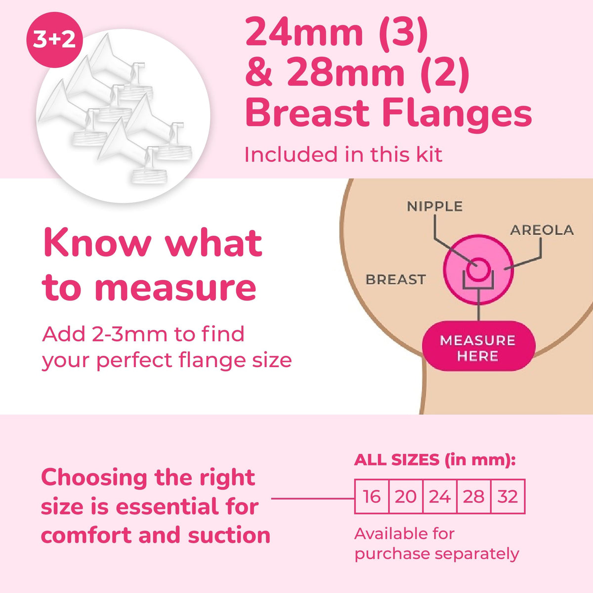 Spectra Baby S1 Plus Premier Rechargeable Breast Pump, 24 mm
