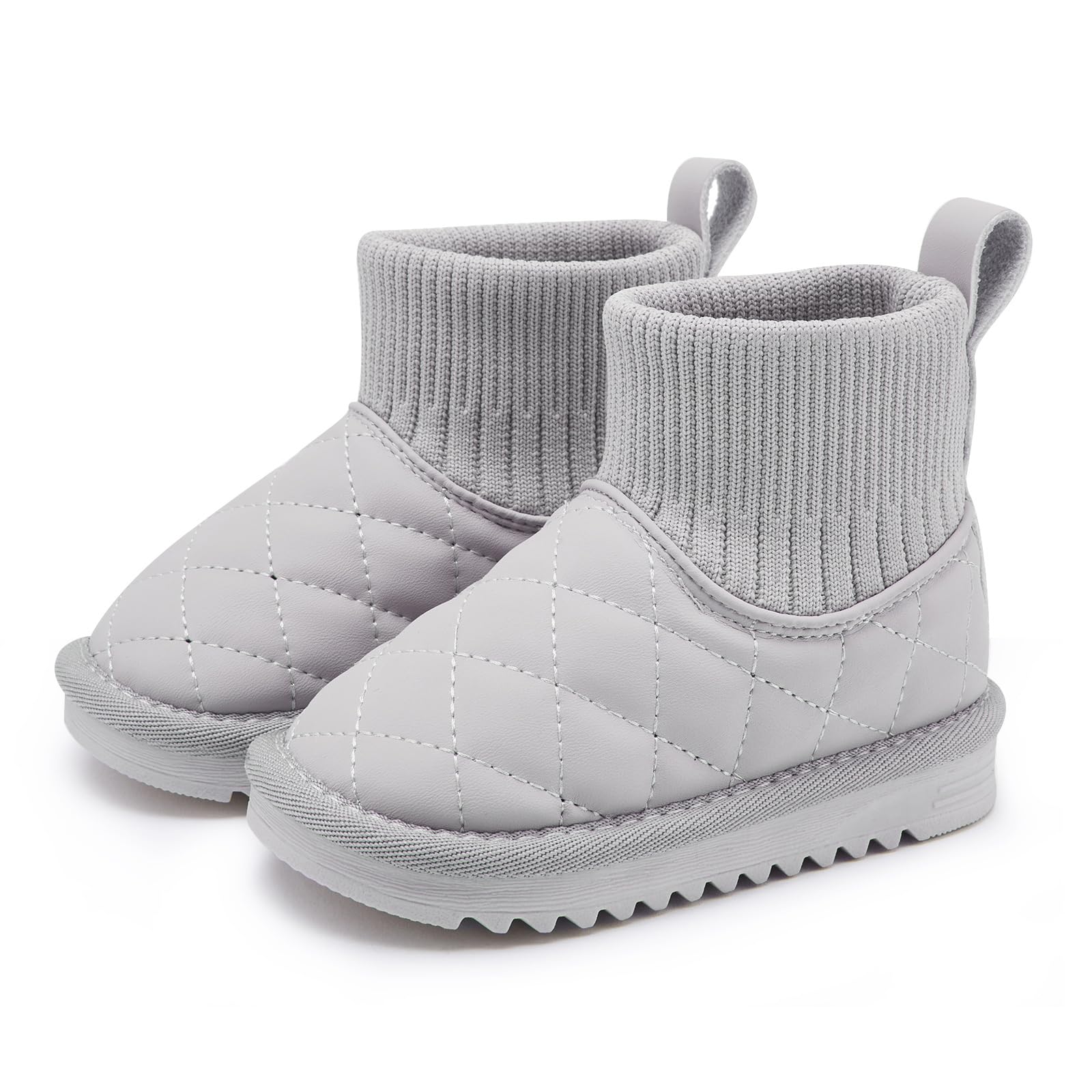 BMCiTYBM Baby Snow Winter Boots Girls Boys Infant Walker Shoes 6-12 Months