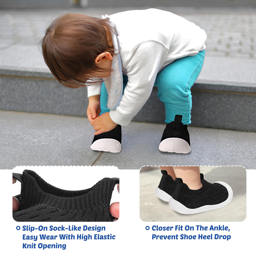 Baby Boy First Walking Shoes Girl Toddler Soft Sole Breathable