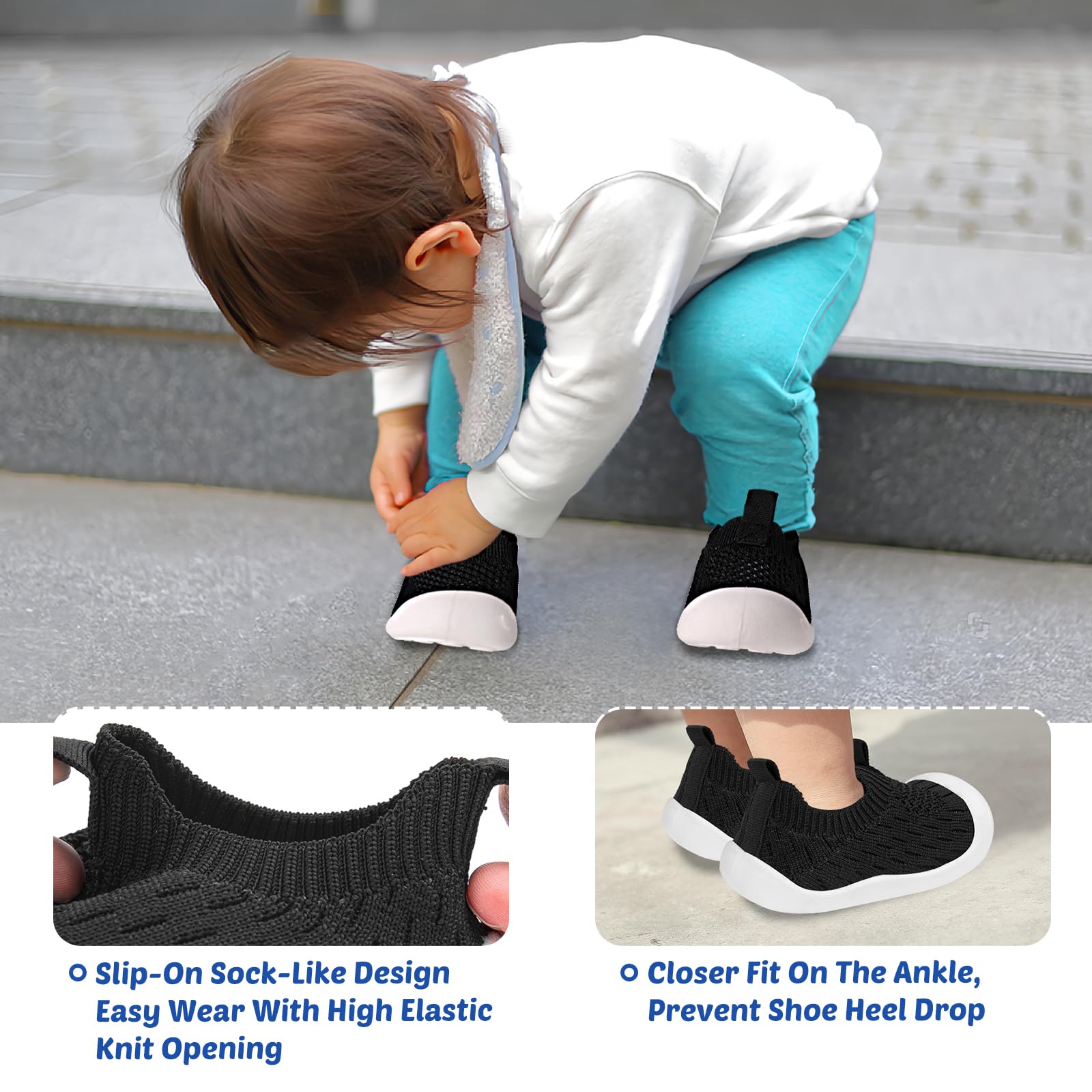 Baby Boy First Walking Shoes Girl Toddler Soft Sole Breathable