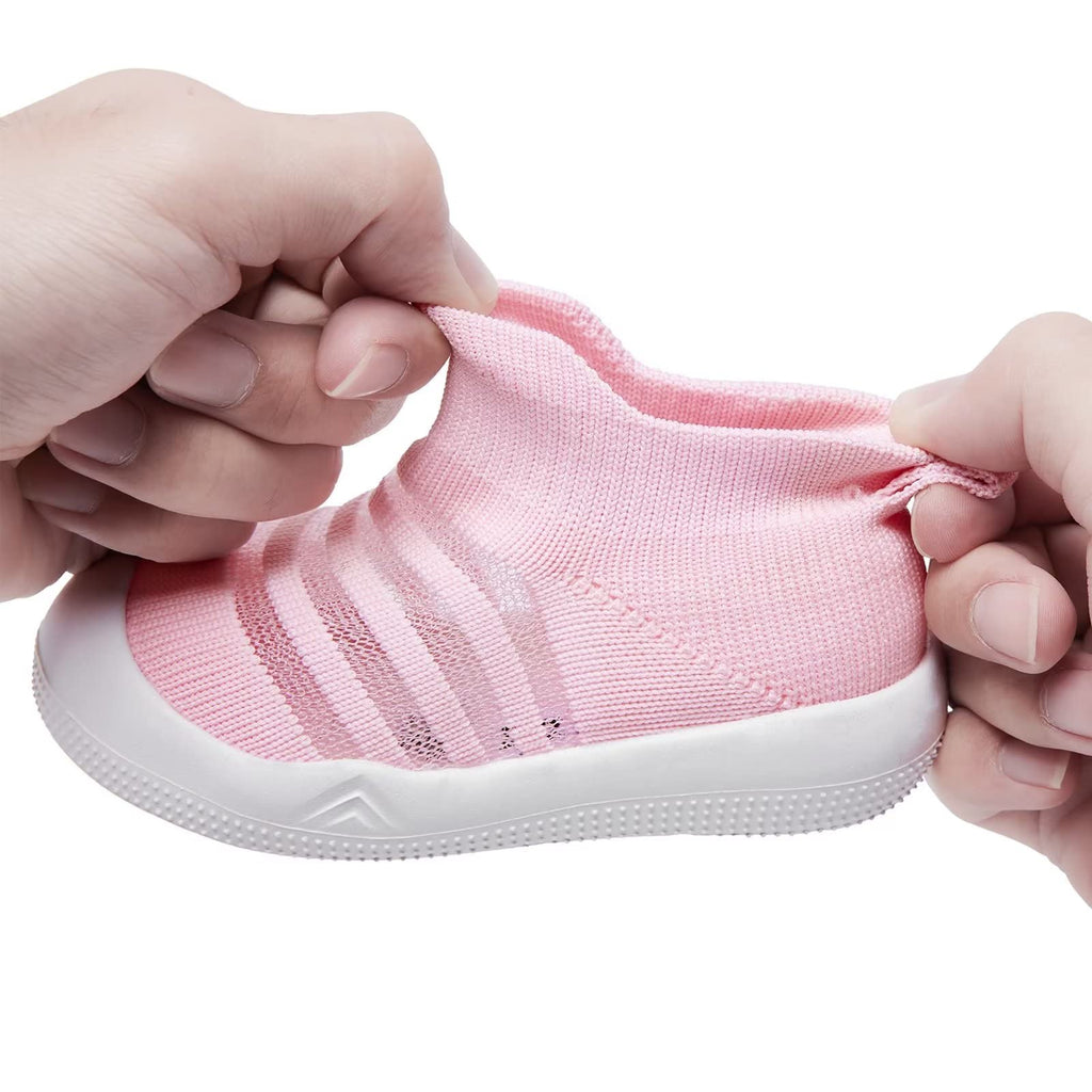 Eashi Baby Boy Girls Sock Walking Shoes Infant Non-Slip Slippers Sneakers
