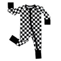 Little Sleepies Pajamas for Baby Boys & Girls, Viscose from Bamboo Baby Pajamas, Snug Sleeper, Toddler PJs, 2-Way Zipper, Cool Checks, 18-24 months