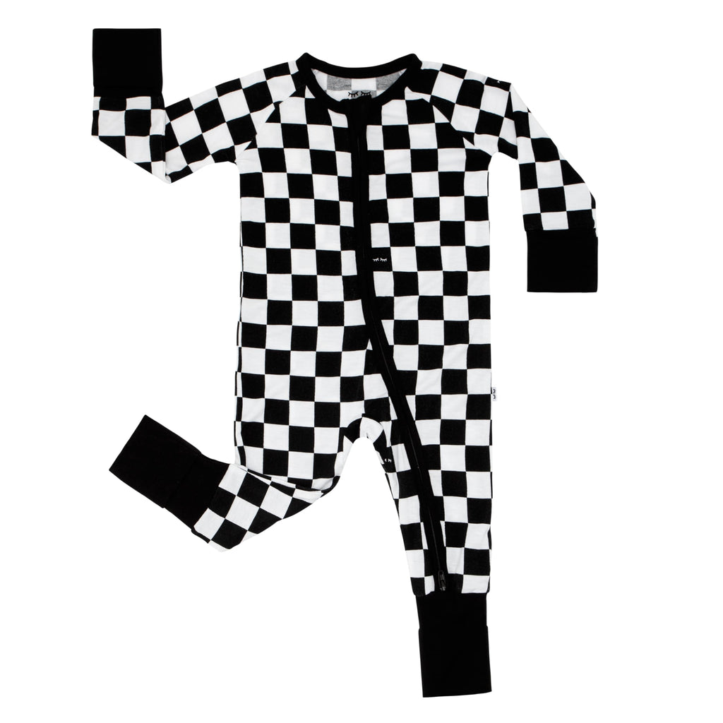 Little Sleepies Baby Pajamas, Cool Checks, Newborn