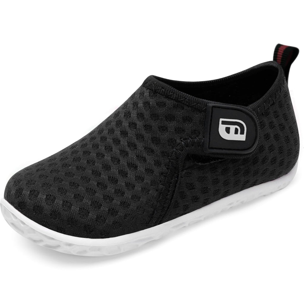 Kids Water Shoes Quick Dry Non-Slip Toddler Water Sports Sneakers for Baby Black 2.5-3 Years Toddler