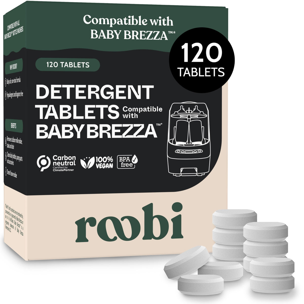 Roobi Descaling Solution Compatible with Baby Brezza, 2 Pack
