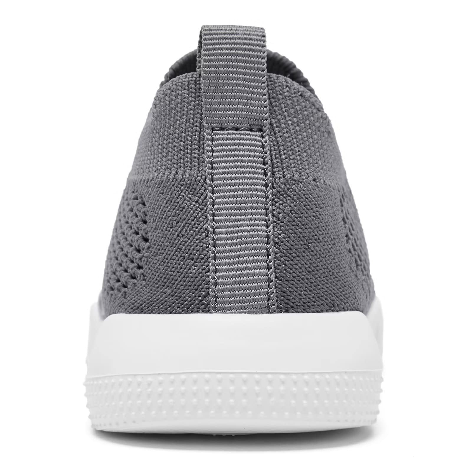 Baby Shoes Girls Boys Baby Sock Shoes with Non Slip Soft Rubber Sole Infant First Walking Sneaker Toddler Slipper Lightweight 9-12 Months Gradient Grey