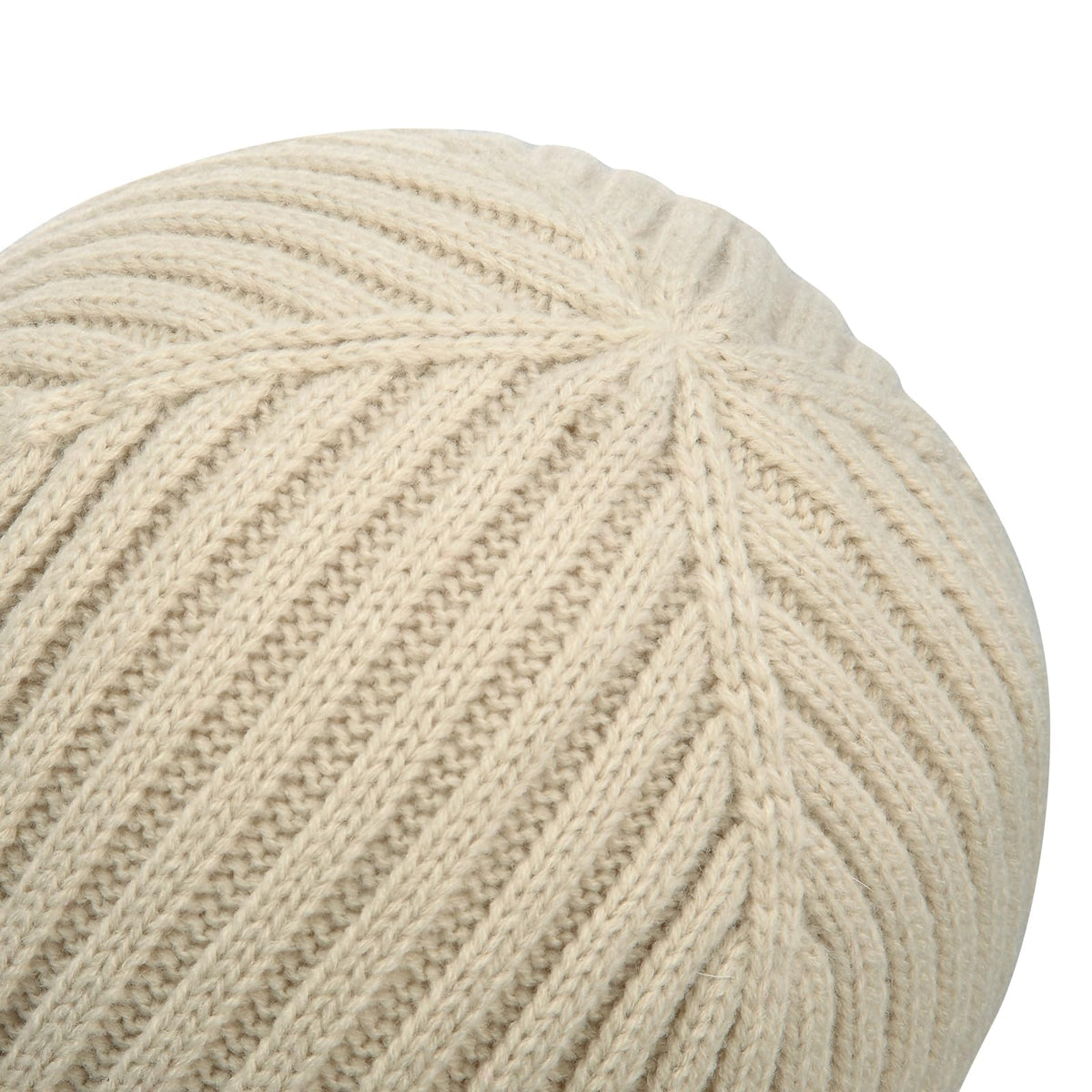 MaxNova Winter Knit Baby Hat 6-12 Months,12-36 Months White